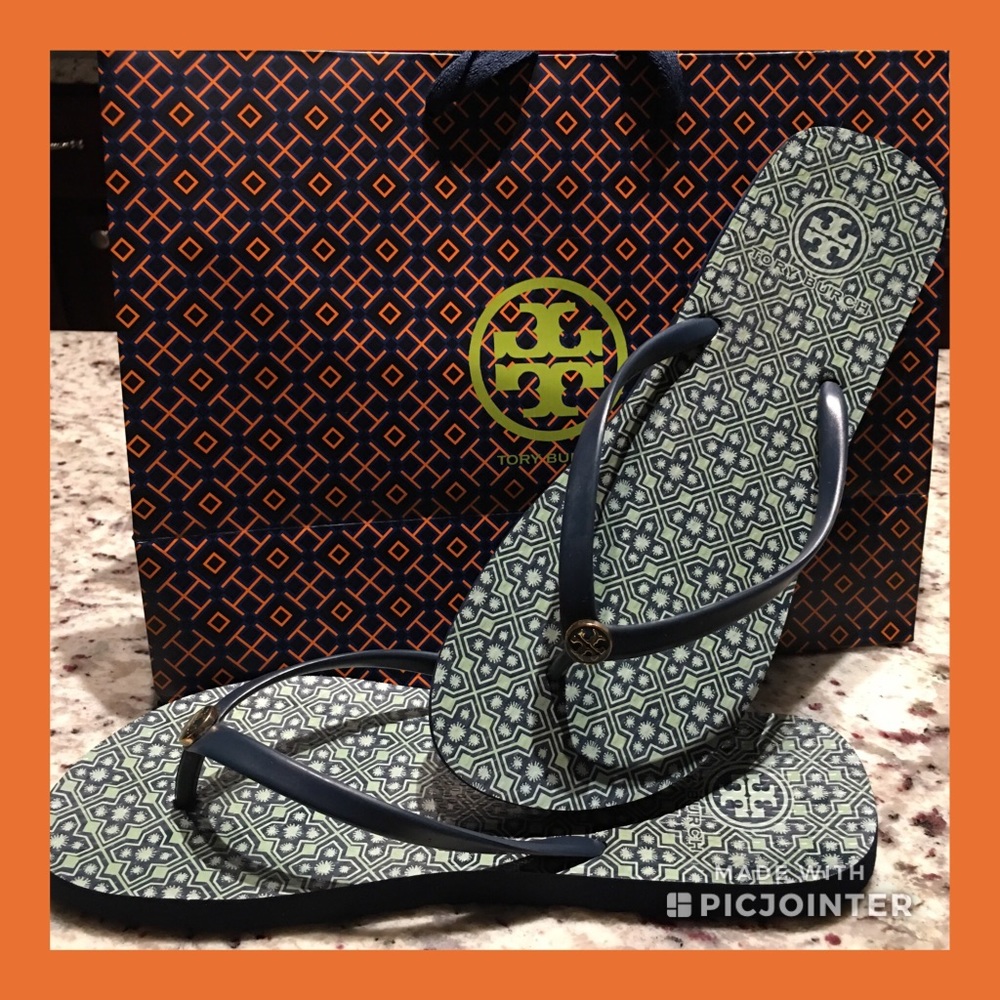 Tory Butch Flip Flops